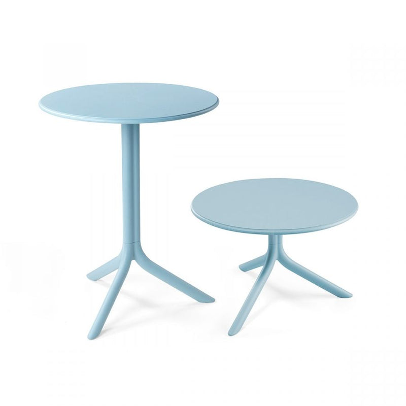 Nardi Spritz Outdoor Adjustable Bistro Tables - Light Blue