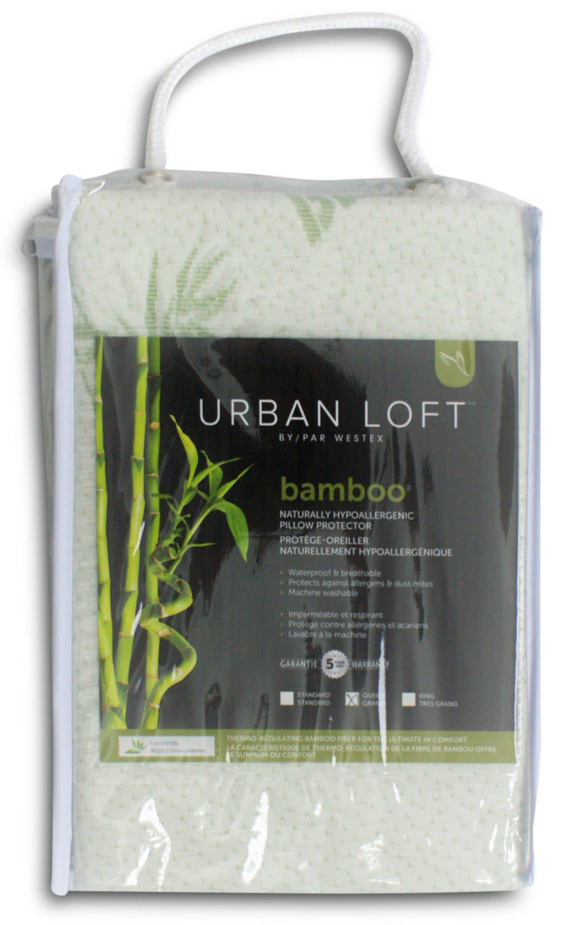 Urban Loft Bamboo Queen Pillow Protector