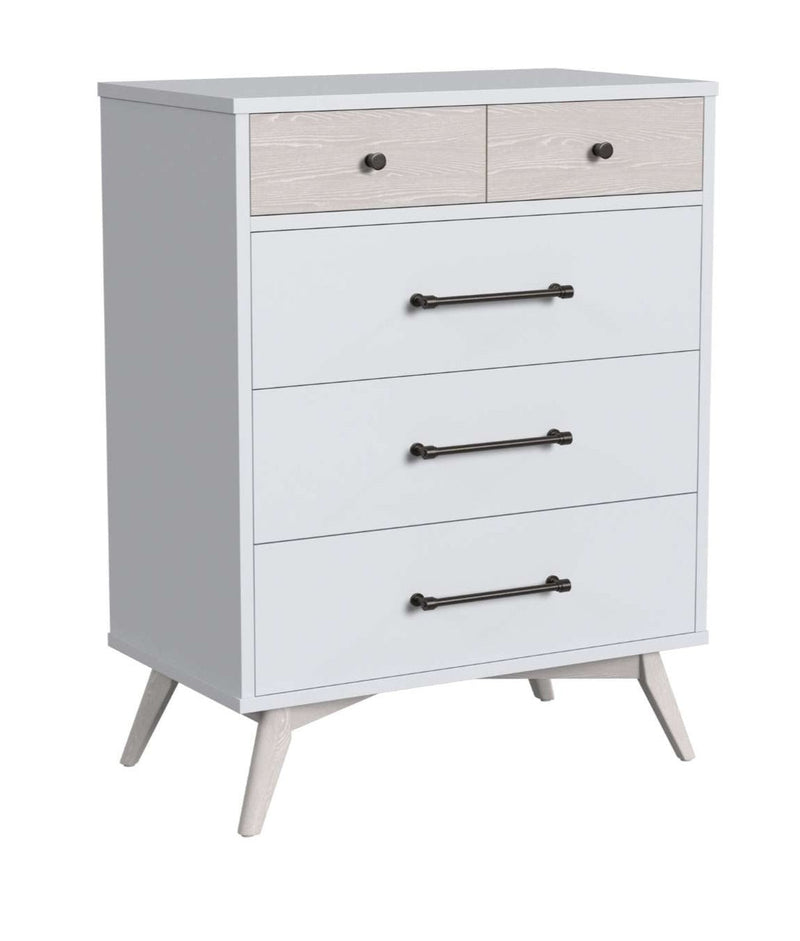 Marty 4 Drawer Chest - Ash Linen
