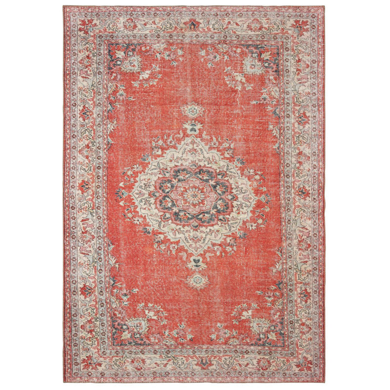 Scarlett W85810L Faded Medallion Area Rug (8'3"X11'6")