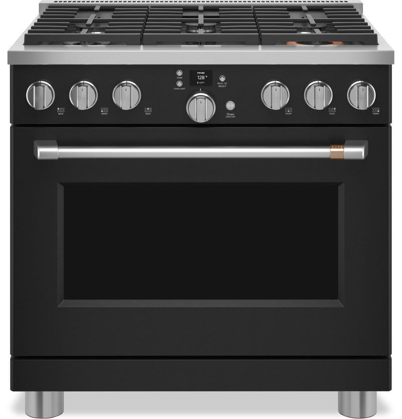 Café 5.75 Cu. Ft. Commercial-Style 6-Burner Dual Fuel Range - C2Y366P3TD1