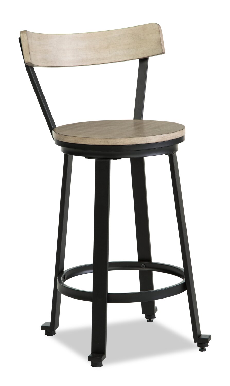 Milwaukee CounterHeight Swivel Stool Natural Furniture.ca