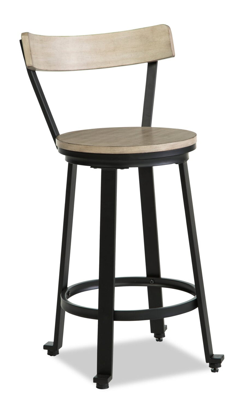 Milwaukee CounterHeight Swivel Stool Natural Furniture.ca