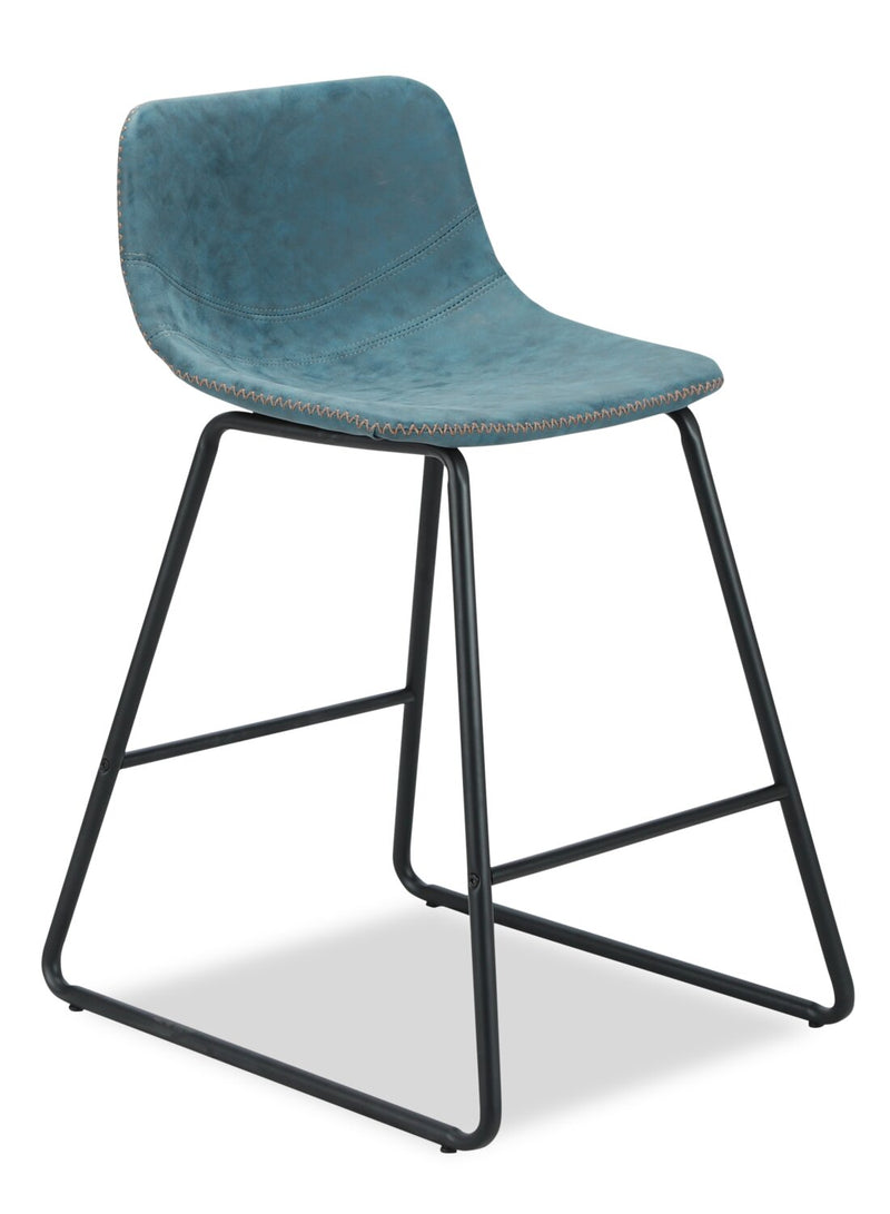 Durby Counter-Height Chair - Blue