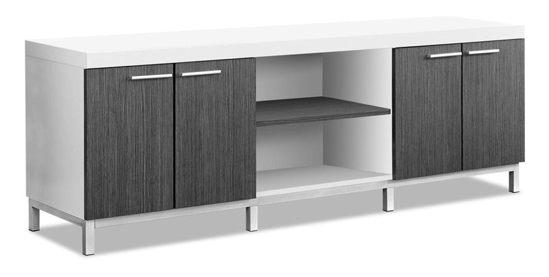 Trell 60" TV Stand - White
