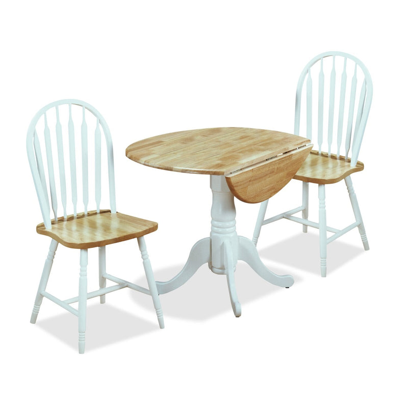 Holland 3-Piece Dining Set - Two-Tone