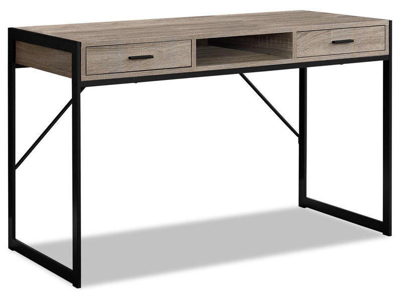 Burr Desk - Taupe