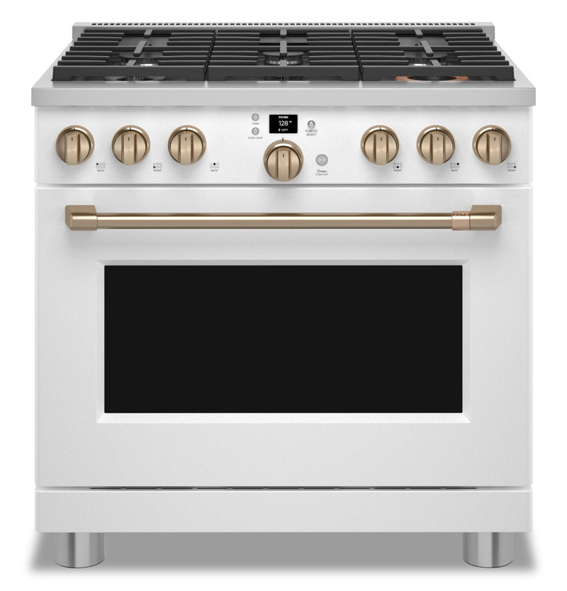 Café 6.2 Cu. Ft. Smart Commercial-Style 6-Burner Gas Range - CGY366P4TW2