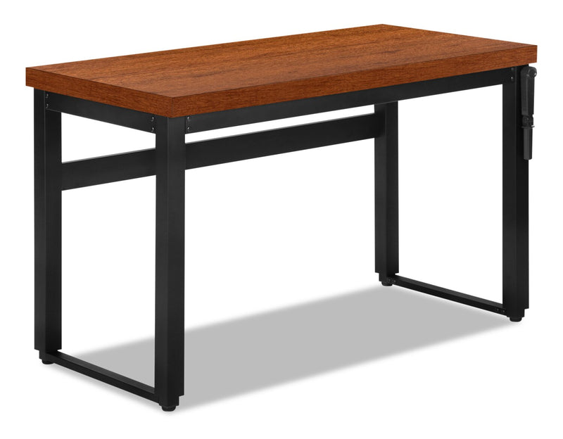 Hayes Height-Adjustable Desk - Cherry