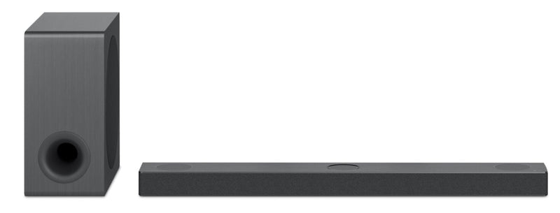 LG S80QY 3.1.3-Channel 480 W High Res Soundbar with Wireless Subwoofer - S80QY.DCANLLK