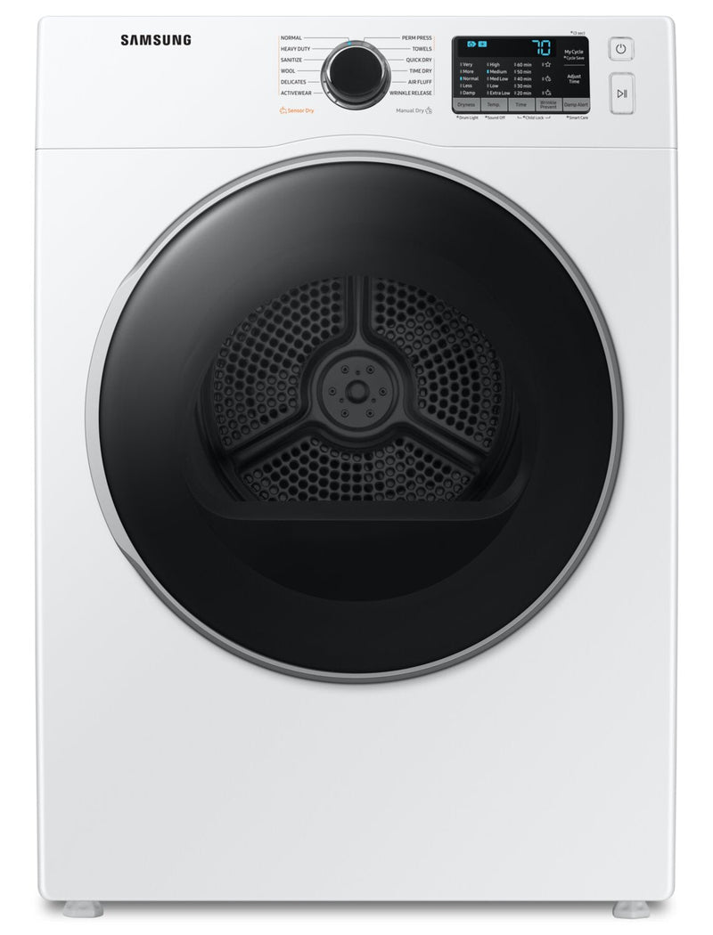 Samsung 4 Cu. Ft. Electric Dryer with Sensor Dry - DV25B6800EW/AC