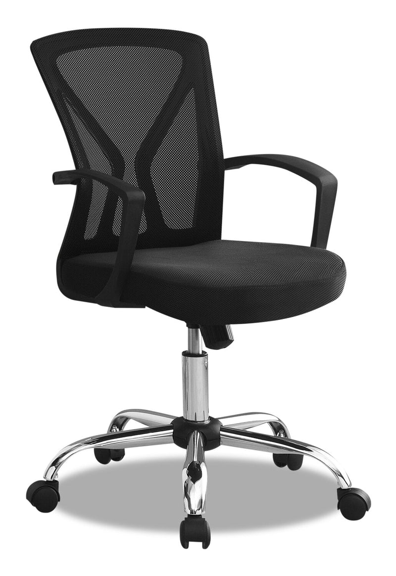 Walsh Office Chair - Black/Chrome