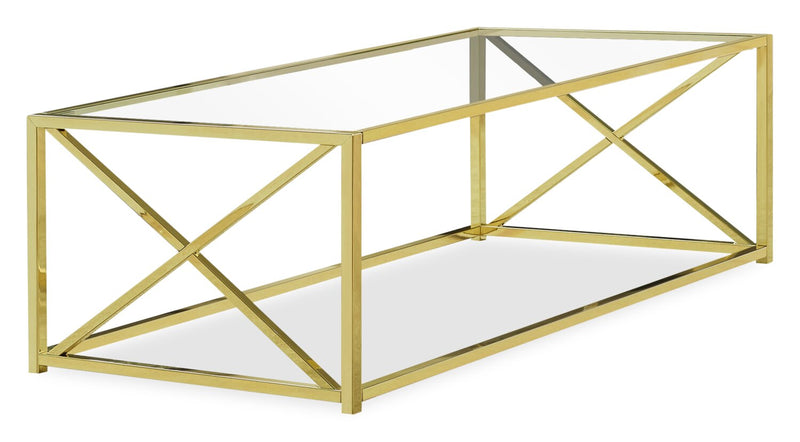 Turnhout Coffee Table - Gold