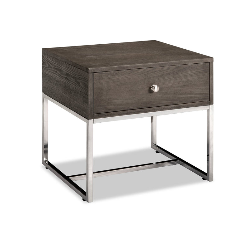 Tyee End Table - Grey