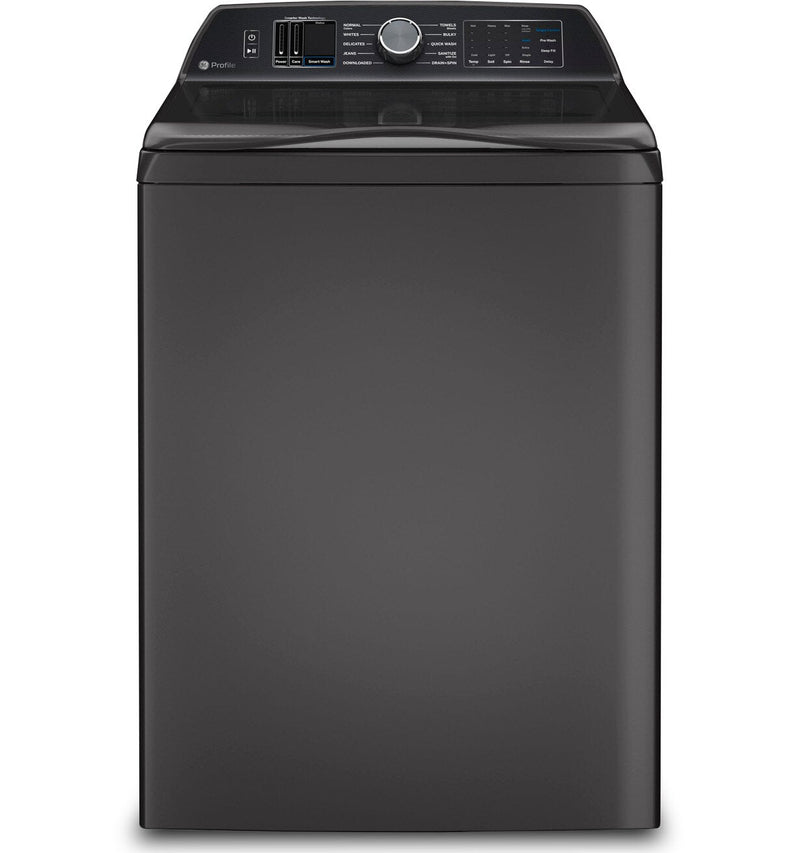 GE Profile 6.2 Cu. Ft. Top-Load Washer with Smarter Wash Technology - PTW700BPTDG