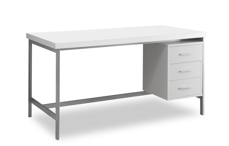 Lilliwaup Desk - White