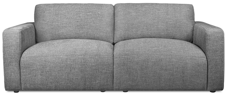 Bassett Chenille Sofa - Charcoal