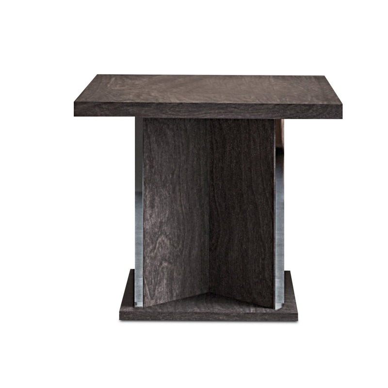 Manassa End Table - Grey Birch