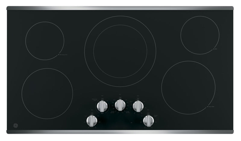 GE 36" Built-In Electric Cooktop - JP3036SLSS