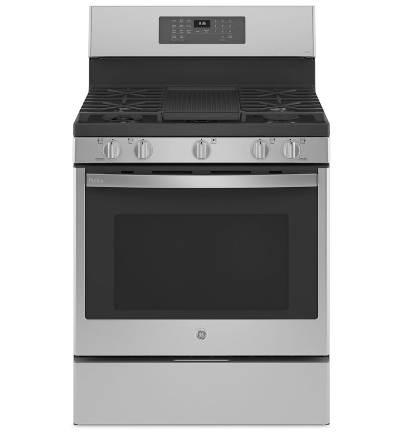 GE Profile 5.6 Cu. Ft. Freestanding Gas Range - PCGB935YPFS