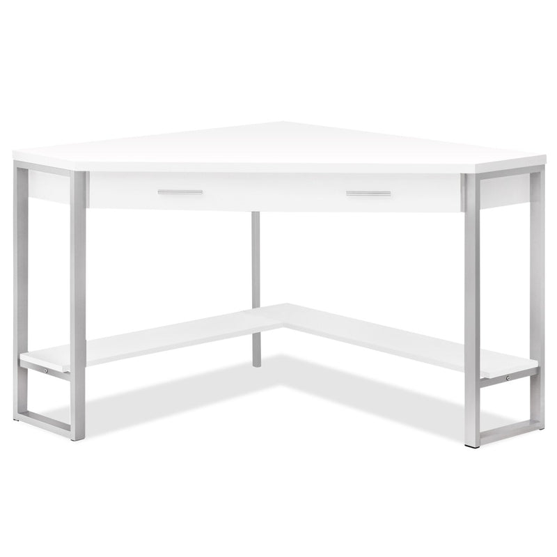 Fulton Corner Desk - White