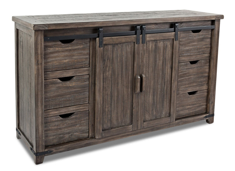 Peoria Server - Dark Brown