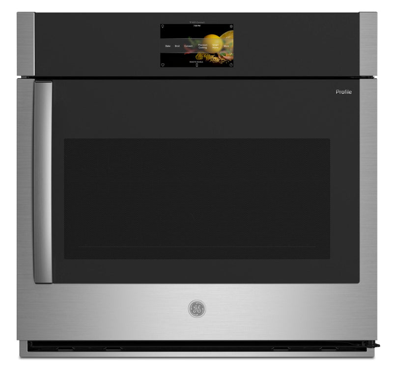 GE Profile 5 Cu. Ft. Wall Oven with Right-Hand Swing Door - PTS700RSNSS