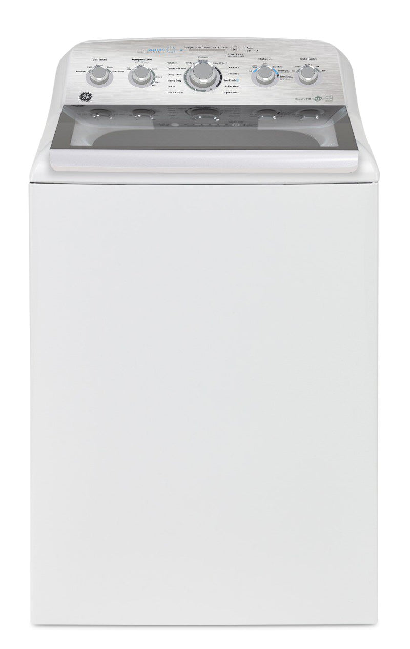 GE 5 Cu. Ft. Top-Load Washer with SaniFresh - GTW580BMRWS