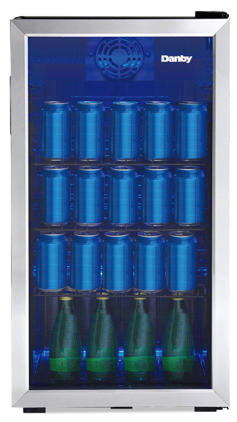 Danby 3.1 Cu. Ft. Beverage Centre with 117 Can Capacity - DBC117A1BSSDB-6 - Beverage Centre in Stainless Steel