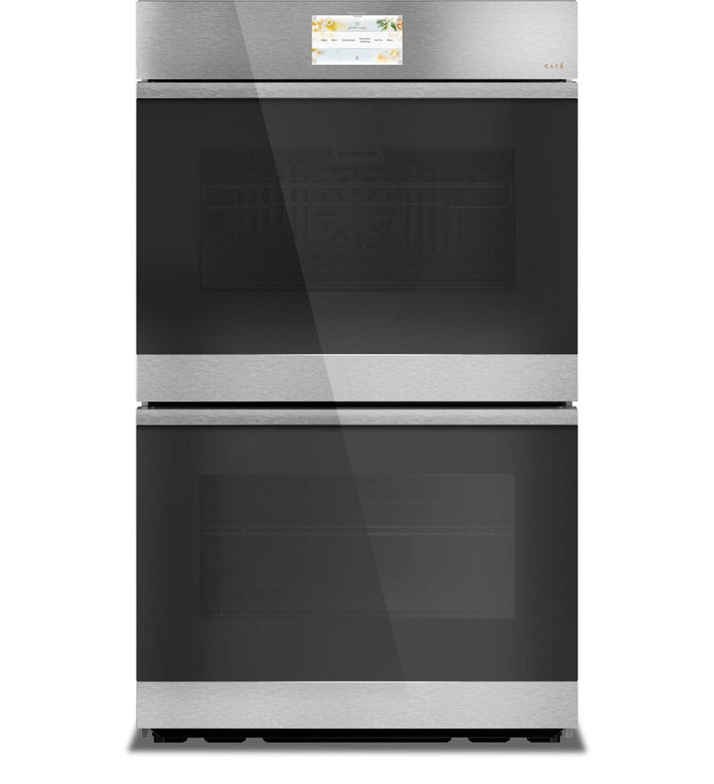 Café 30" Convection Double Wall Oven with Wi-Fi - CTD90DM2NS5