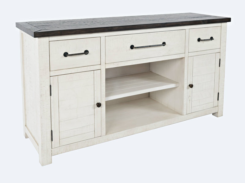 Ahna 60" TV Stand - White