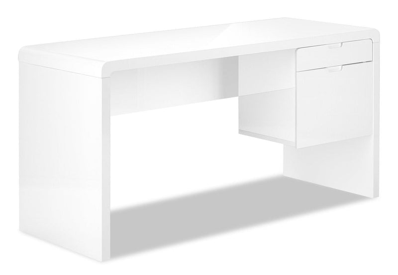 Thead Reversible Desk - White