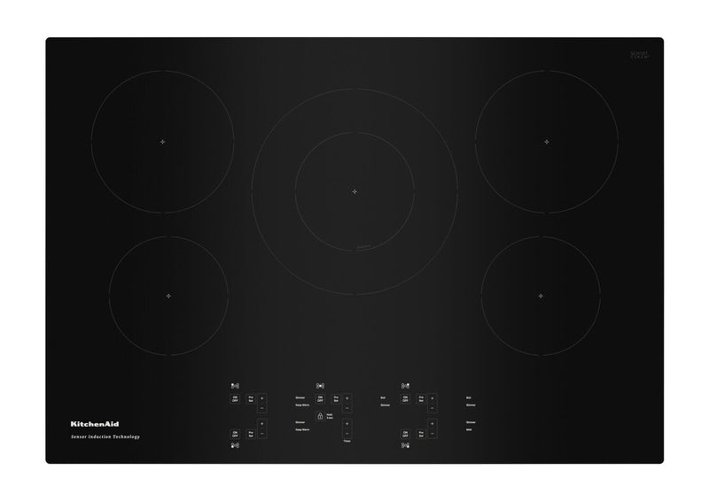 KitchenAid 30" Sensor Induction Cooktop - KCIG550JBL