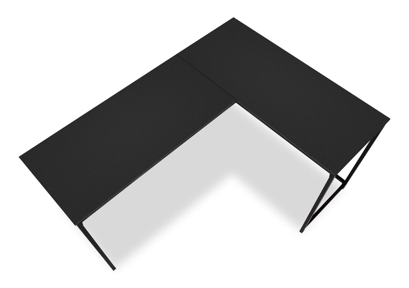 Satanta LShaped Corner Desk Black Furniture.ca