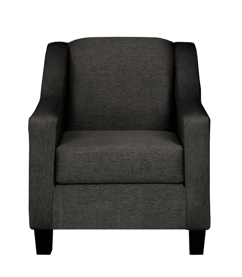 Lendel Chenille Chair - Charcoal