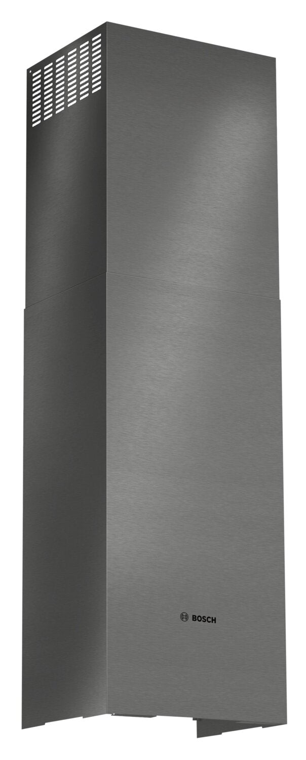 Bosch Wall-Mounted Pyramid Chimney Hood Duct Extension Kit - Black Stainless Steel