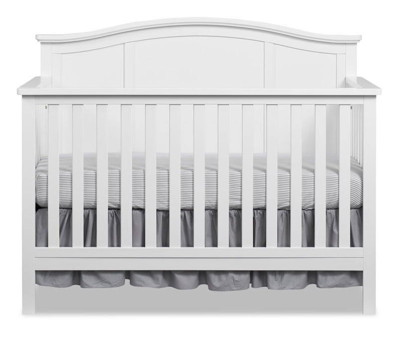 Delano 4-in-1 Convertible Crib - Snow White