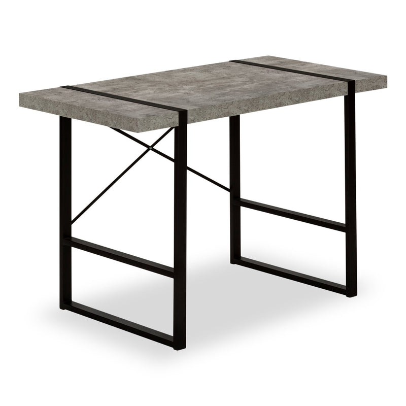 Lisgar Desk - Grey Concrete-Look