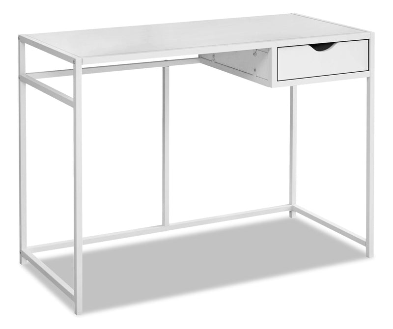 Vergas Desk - White