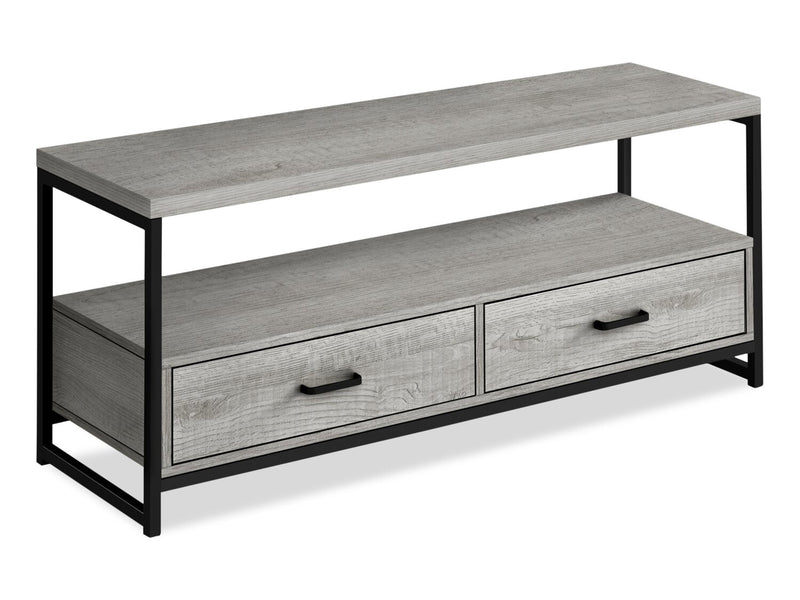 Cardiff 48" TV Stand - Grey