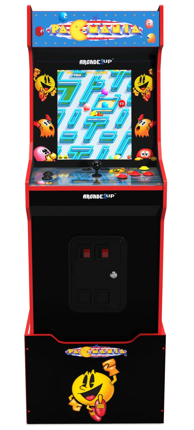 Arcade1Up Bandai Namco Legacy PAC-MANIA™ Edition Arcade Cabinet with Riser