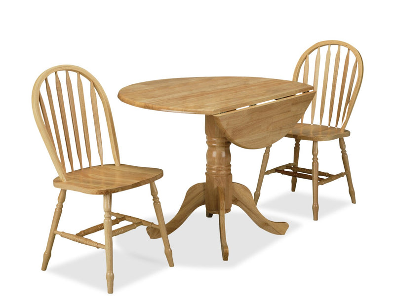 Holland 3-Piece Dining Set - Natural