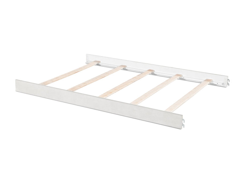 Midland Full Bed Converter Rails - White - Contemporary style Bed Rails in White Slate, Parawood
