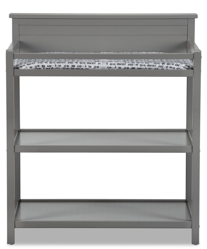 Blanche Changing Station with Changing Pad - Dove Grey