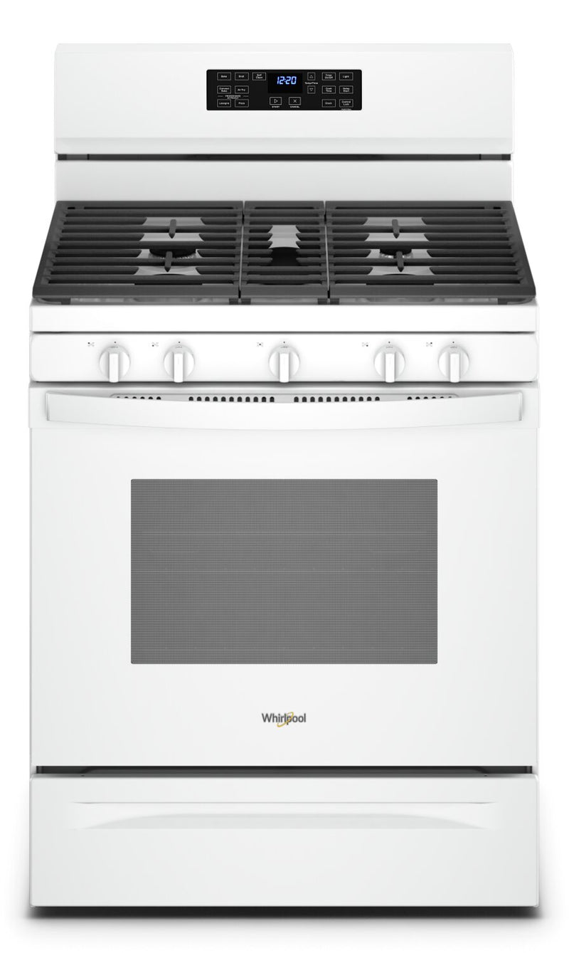 Whirlpool 5 Cu. Ft. Gas Range with 5-in-1 Air Fry Oven - WFG550S0LW