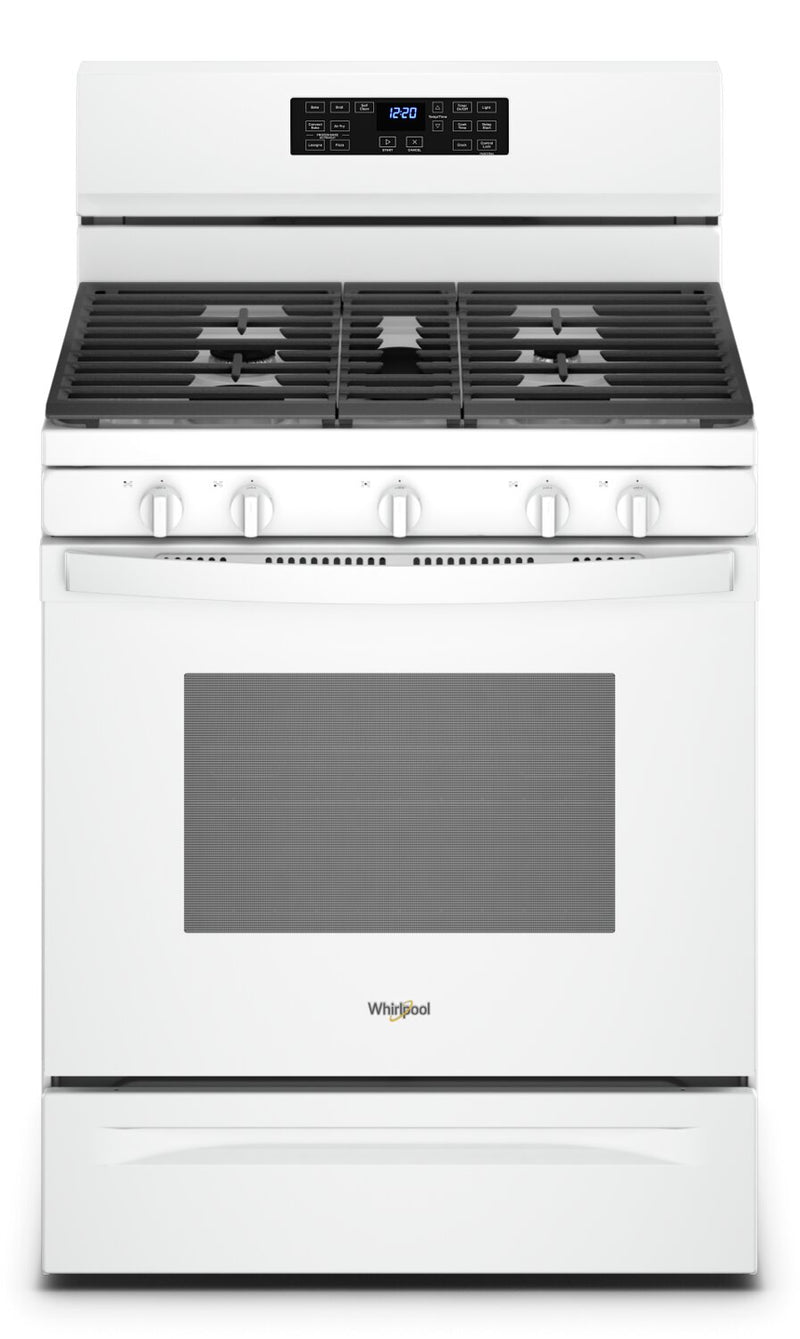 Whirlpool 5 Cu. Ft. Gas Range with 5-in-1 Air Fry Oven - WFG550S0LW