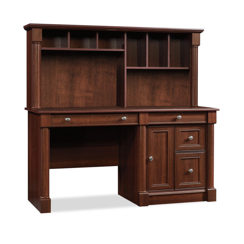 Souris Desk with Hutch - Select Cherry