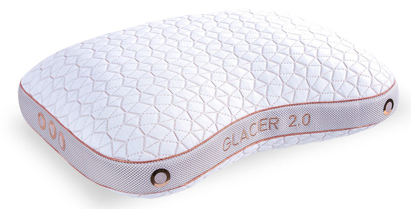 BEDGEAR Glacier Cuddle Curve 2.0 Pillow - Back Sleeper