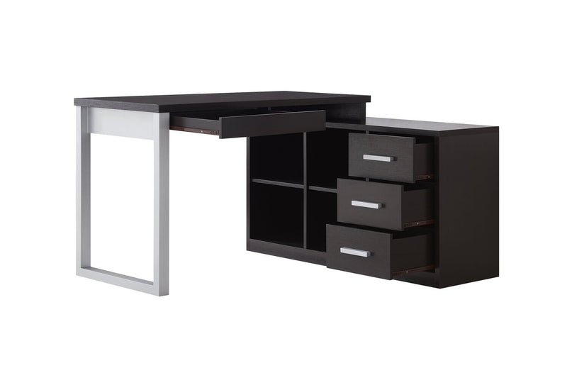 Tempest Reversible Corner Desk - Espresso