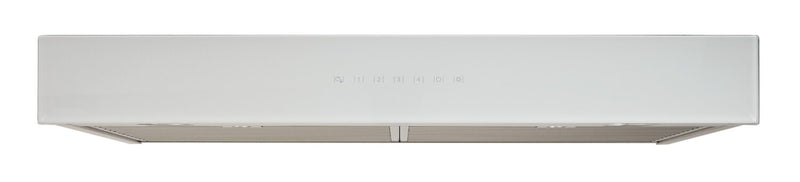 Venmar Ispira 30" Under-Cabinet Range Hood - UCB3I30SBW - Range Hood in Stainless Steel with White Glass 